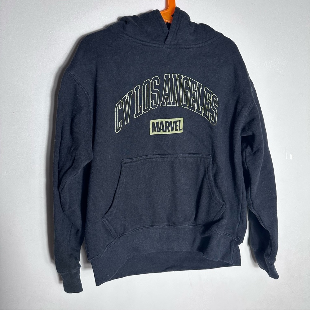 Marvel Black CV Los Angeles Pullover Hoodie Spiderman